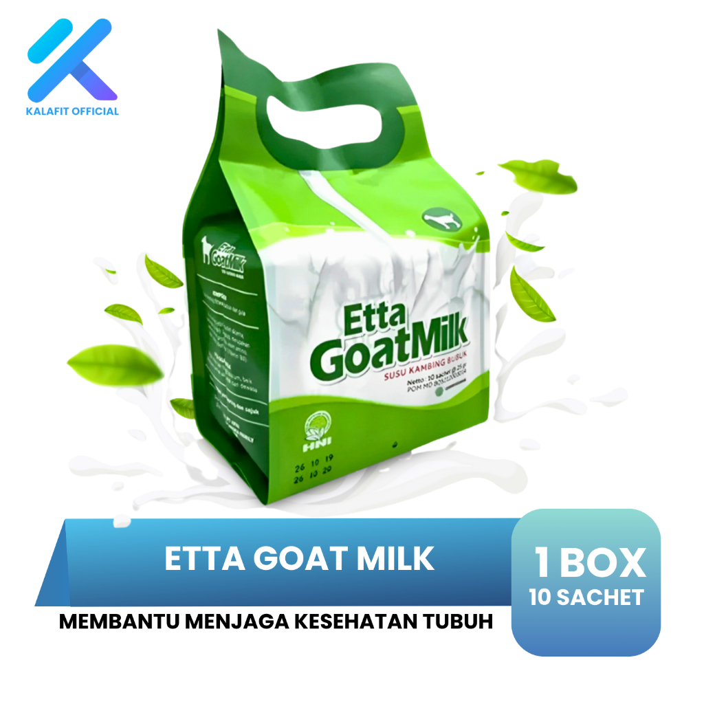 

Etta Goat Milk Susu Kambing Etawa Bubuk Asli Original HNI Hpai