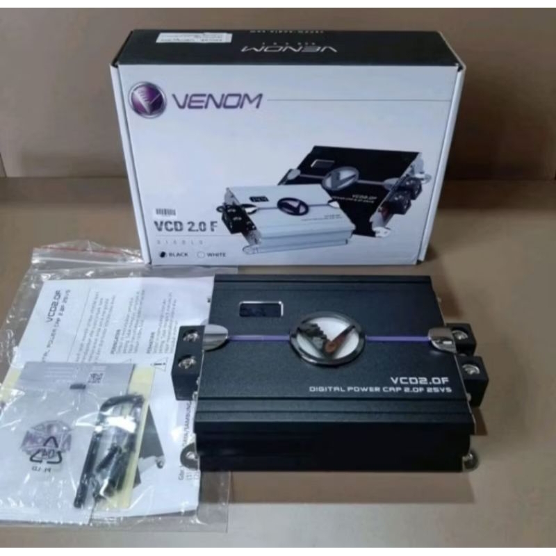 Kapasitor Audio Mobil Merk Venom kapasitor kotak VCD 2.0 Farad