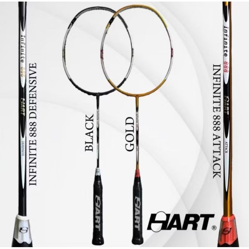 [ ORIGINAL ] Raket Badminton Hart Infinite 888