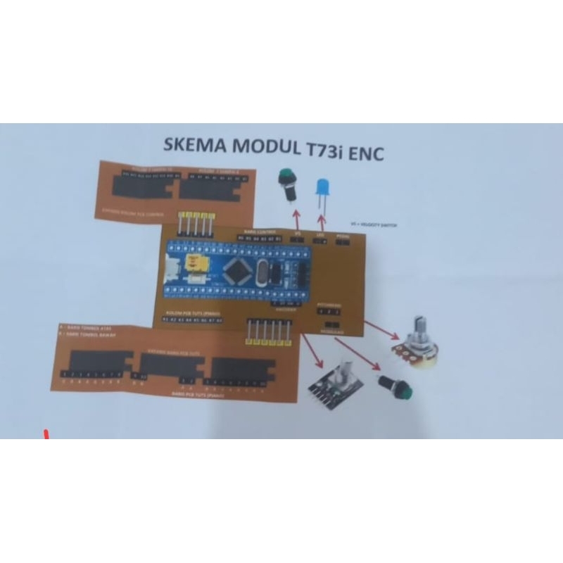Modul Oprek Techno T73i Stm32