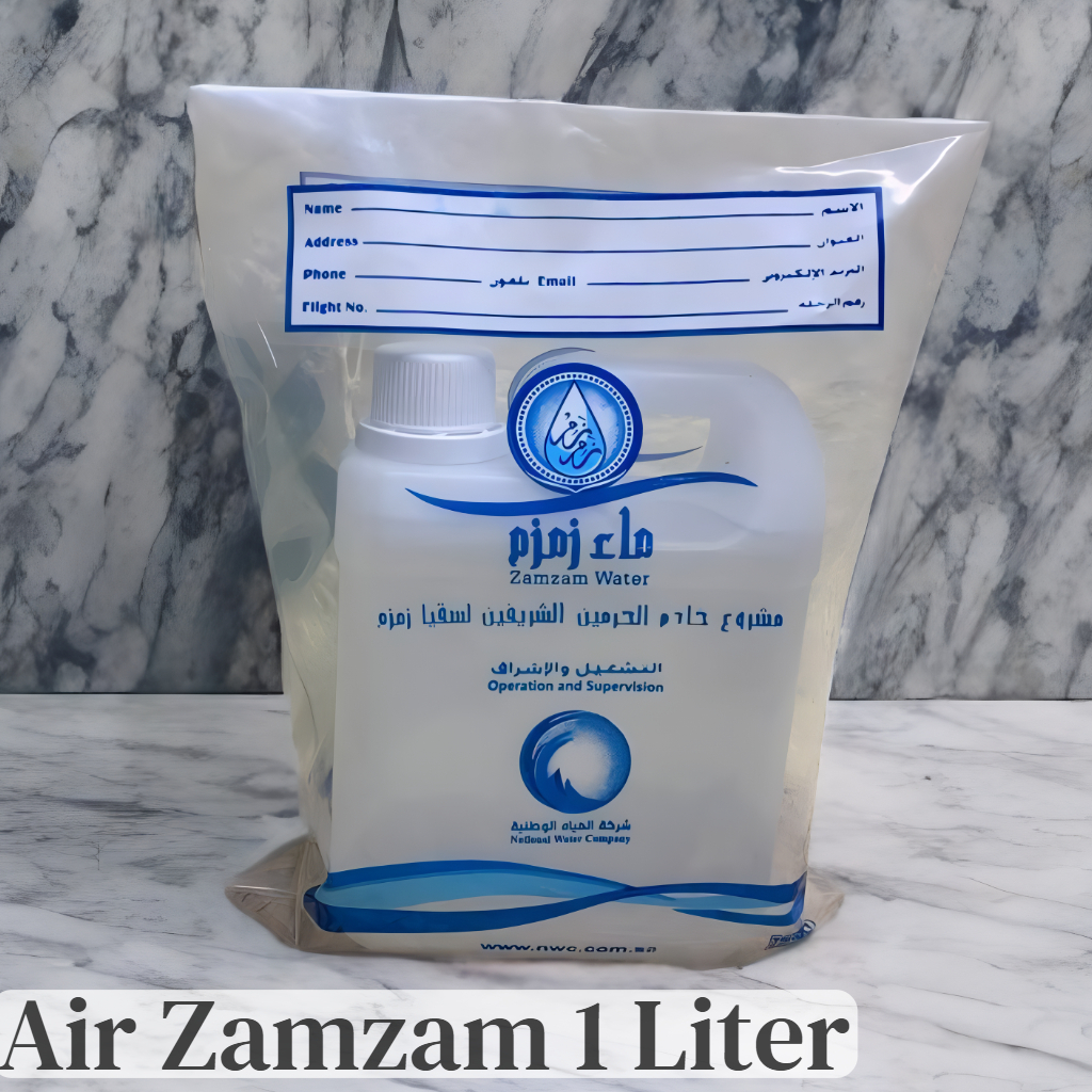 

AIR ZAM ZAM KEMASAN JELIGEN 1 LITER 100% ORIGINAL