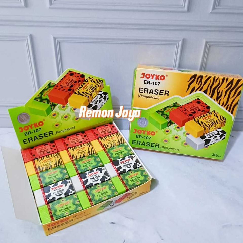 

[ISI 10 / 20 PCS] PENGHAPUS PENSIL JOYKO ER-107 MOTIF