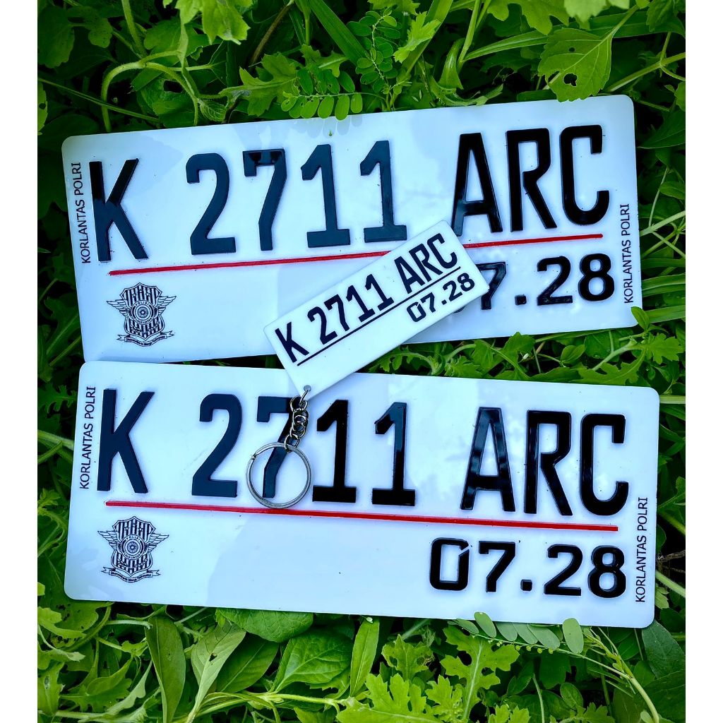 PLAT MOTOR PUTIH//PLAT MOTOR BAUT TANAM//PLAT MOTOR STANDART