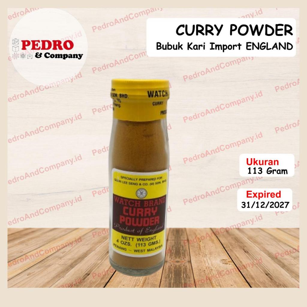 

Watch Brand Curry Powder 113 gram bubuk kari import ENGLAND