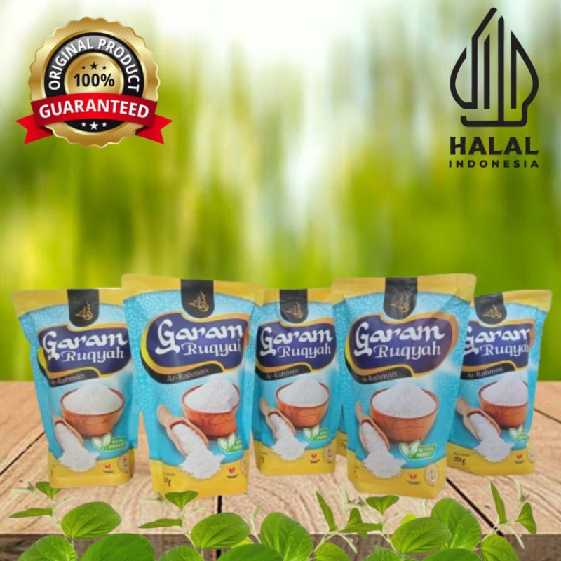 

Garam Ruqyah ArRahaman 250gr Melancarkan usaha sepiMenetralisir aura negatifMelancarkan peredaran darahMembuat wajah lebih cerah Membantu mengeluarkan racun-racun yang ada dalam tubuh Mengusir santet, penyakit 'ain, dan gangguan jin jahat