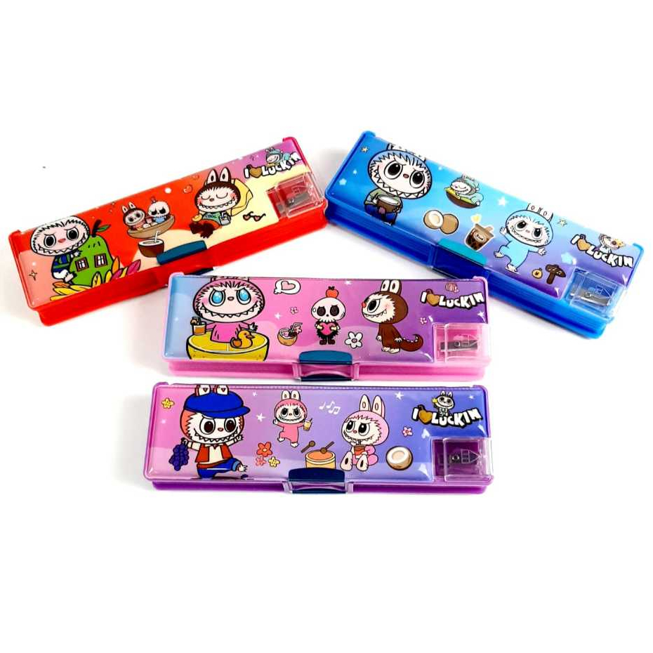 

Harga Grosir Per ( 1Lusin / 12pcs ) Kotak Pensil Plus Serutan Karakter Tutup magnet