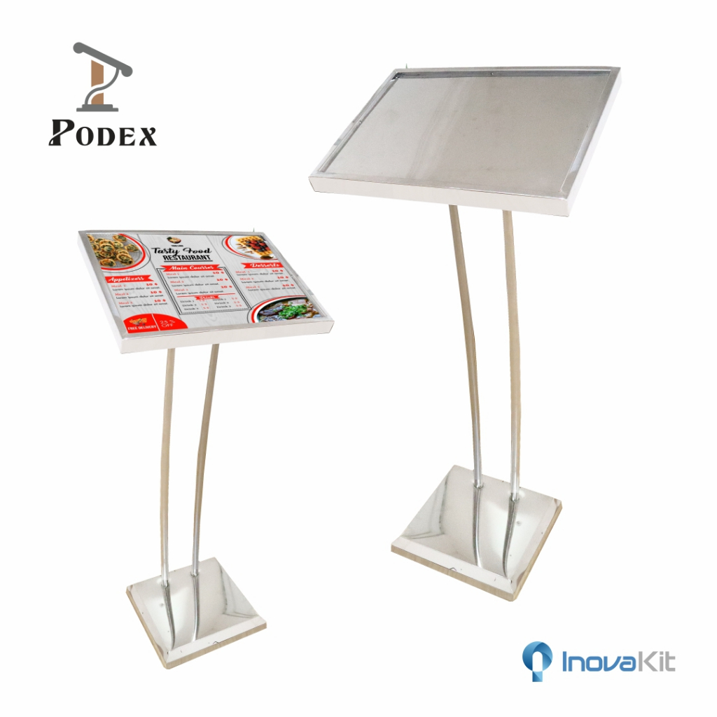 Stand Holder Menu Resto | Stand Rak Menu Buku Menu Restoran | Promo Launching | Stand Menu