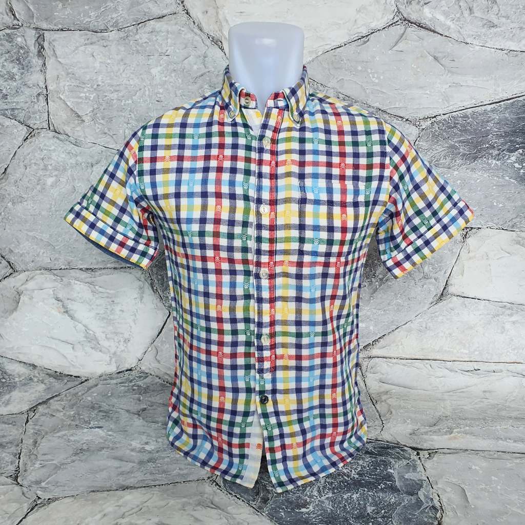 Baju Kemeja BEAMS HEART - Size S / LD 48 cm - Original - Second