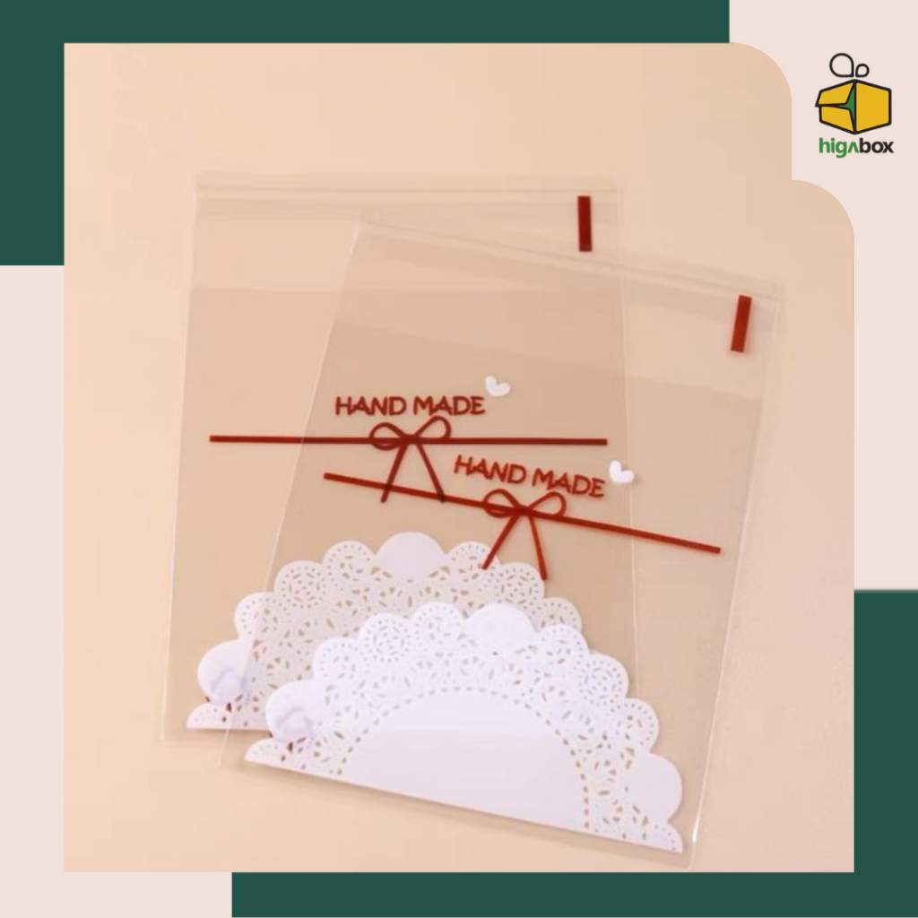 Plastik Cookies OPP Motif lucu / Plastik Kue Kering / Plastik Bening OPP / Plastik Biskuit I AE06 - 