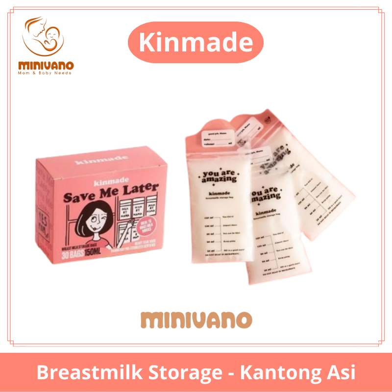 Kinmade Breastmilk Storage Bag | Kantong Asi 100ml 150 ml 250ml