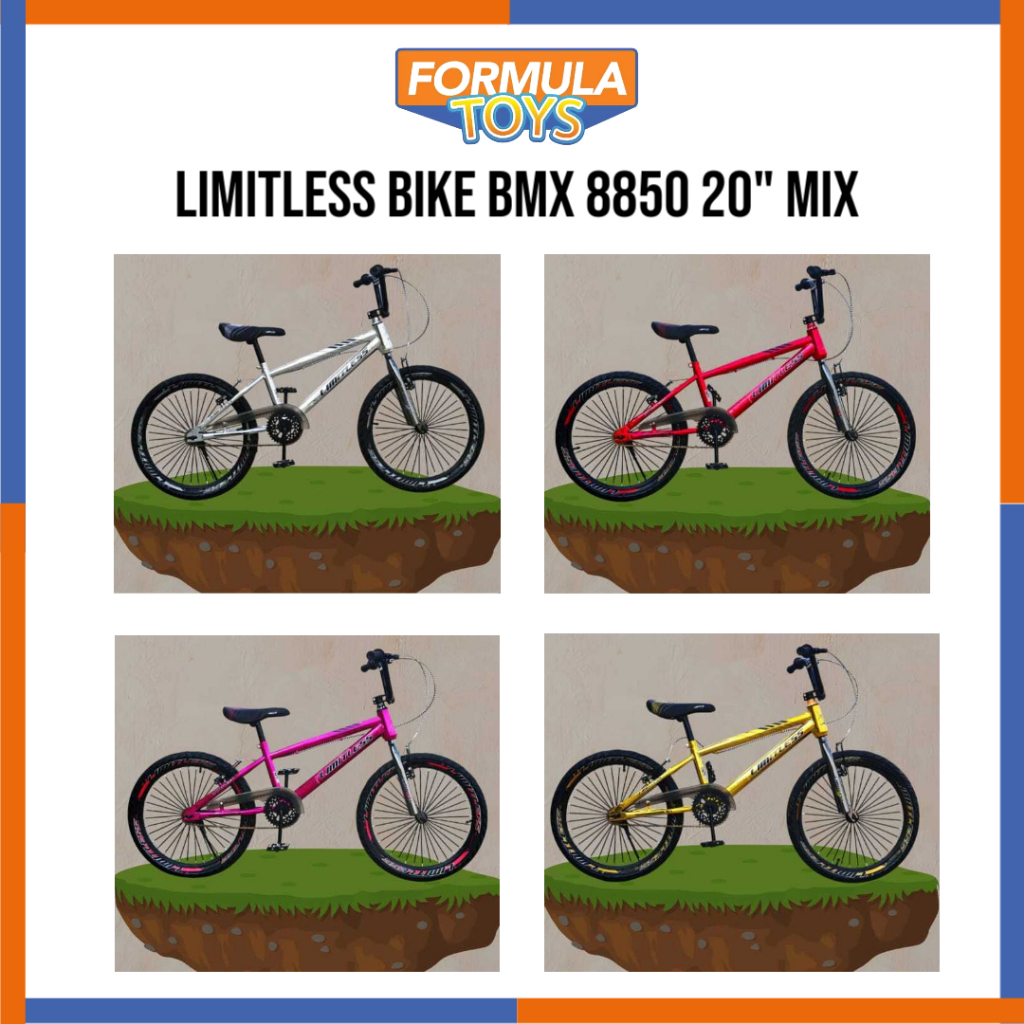 SEPEDA BMX LIMITLESS BIKE BMX 8850 20INCH