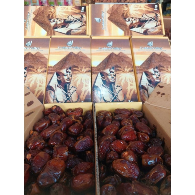 

kurma madu mesir golden vally kemasan dus 1kg