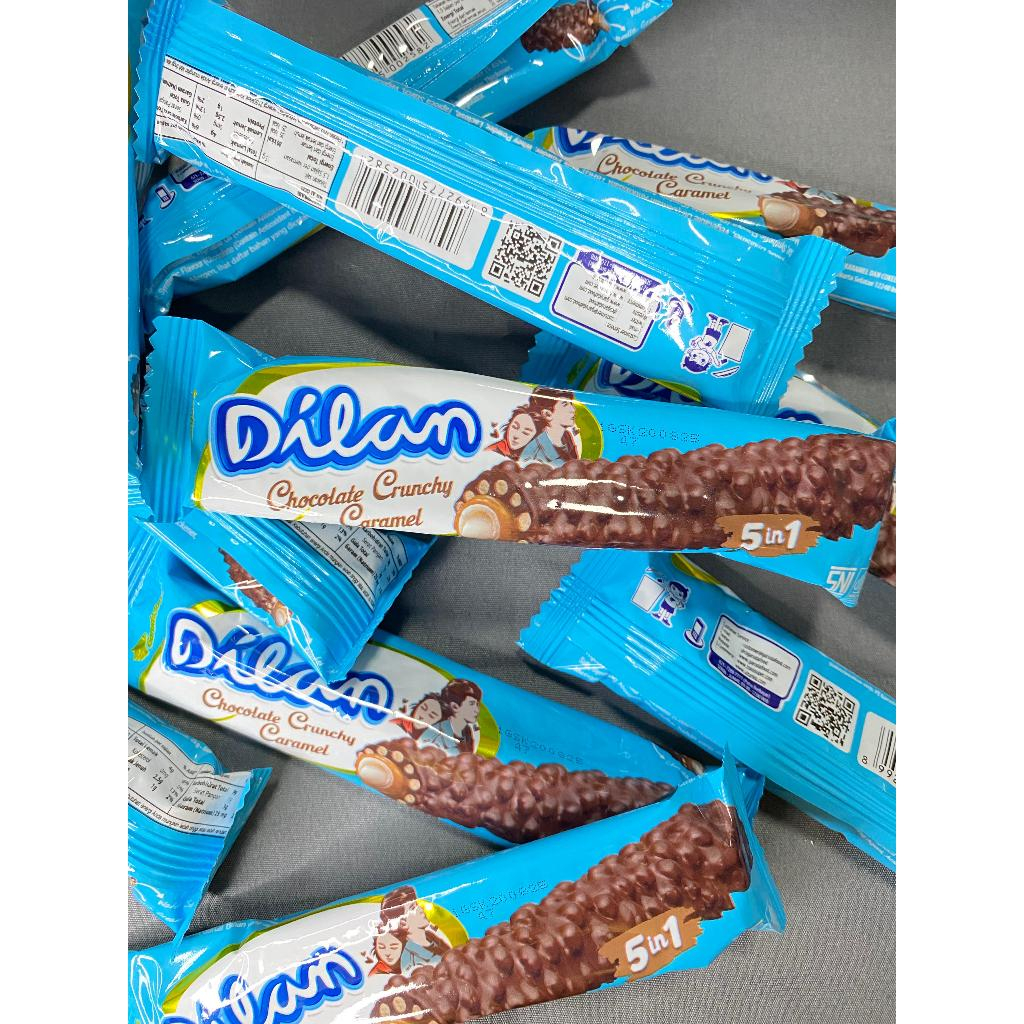 

CHOCOLATE DILAN CRUNCHY CARAMEL 5 IN 1 12 PCS 1 BOX