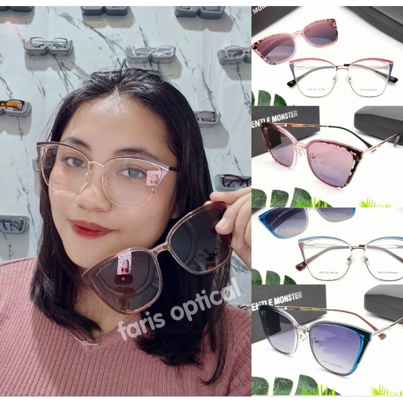 NEW FRAME KACAMATA KLIP ONE POLARIS BISA REQUEST MINUS