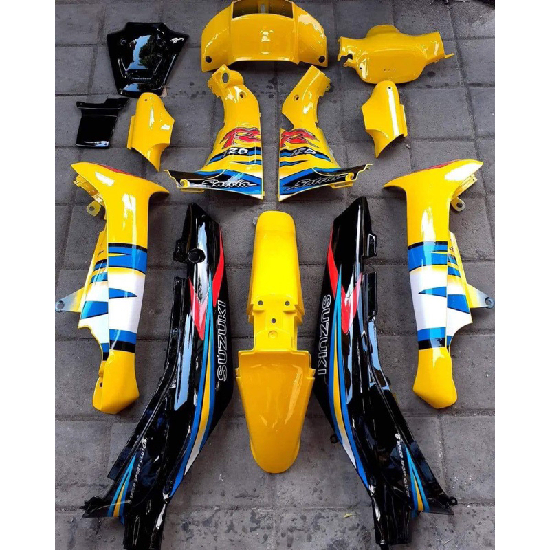 BODY HALUS FULLSET SUZUKI SATRIA RU120 LUMBA BODY BODI SATRIA LUMBA FULLSET ALL WARNA