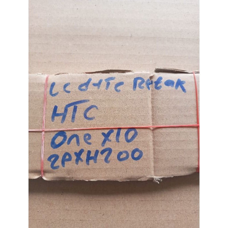 Lcd tc retak ori cabutan sentuh normal Hp Htc one X10 ZPXH200 bonus kesing.
