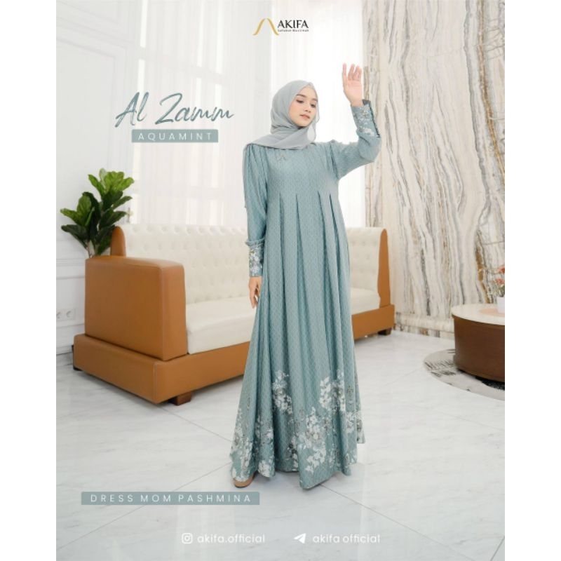 AL ZAMM JILBAB INSTAN (KHIMAR) DAN JILBAB SEGIEMPAT (SCRAFT) BY AKIFA