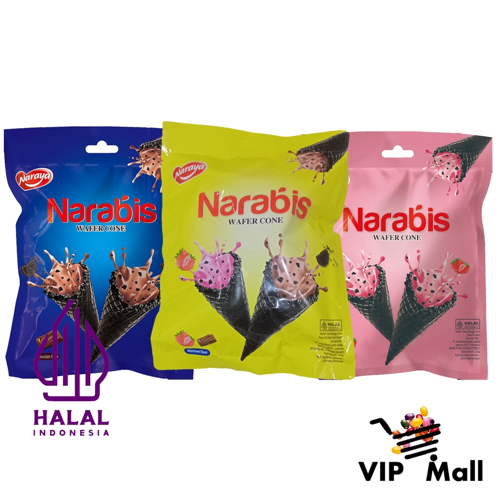 

Naraya Narabis Wafer Cone 80gr - 220g