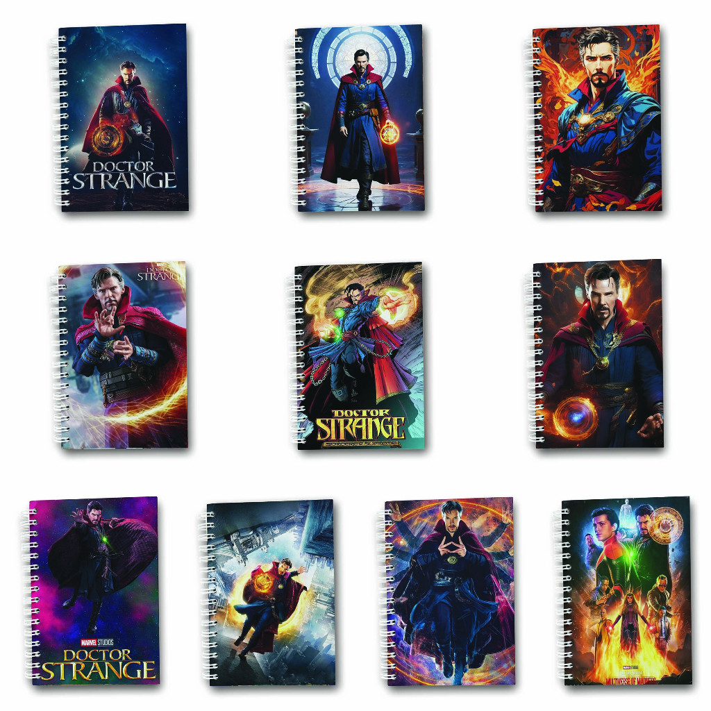 

Note Book Spiral Large (10 cm X 14 cm) DR.STRANGE #2/ Notebook A6 Custom / Seminar Kit Surabaya