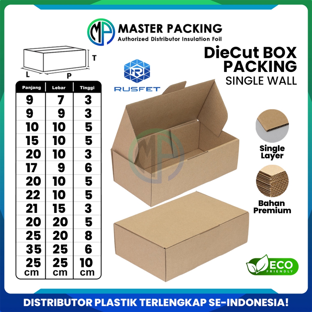 

Kardus Box Diecut Kardus Packing Rusfet Kotak Box Kartun Dus Polos Harga Ecer Satuan