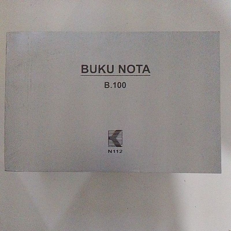 

Buku nota 100sheet 1/4folio 1ply