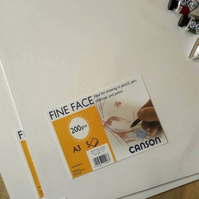 

IK6 Canson Fine Face Paper A3 200gsm 5sheet / kertas gambar