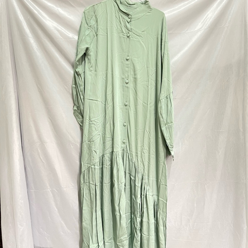 Gamis Rayon Premium/Rayon tebal/gamis bahan jatuh