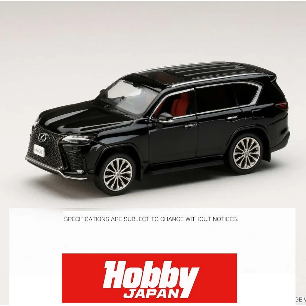 HJ644061BK -  HOBBY JAPAN 1/64 LEXUS LX600 F Sport Black