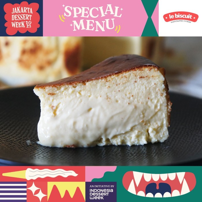 

le biscuit - Premium Burnt Basque Cheesecake - Hampers Edition