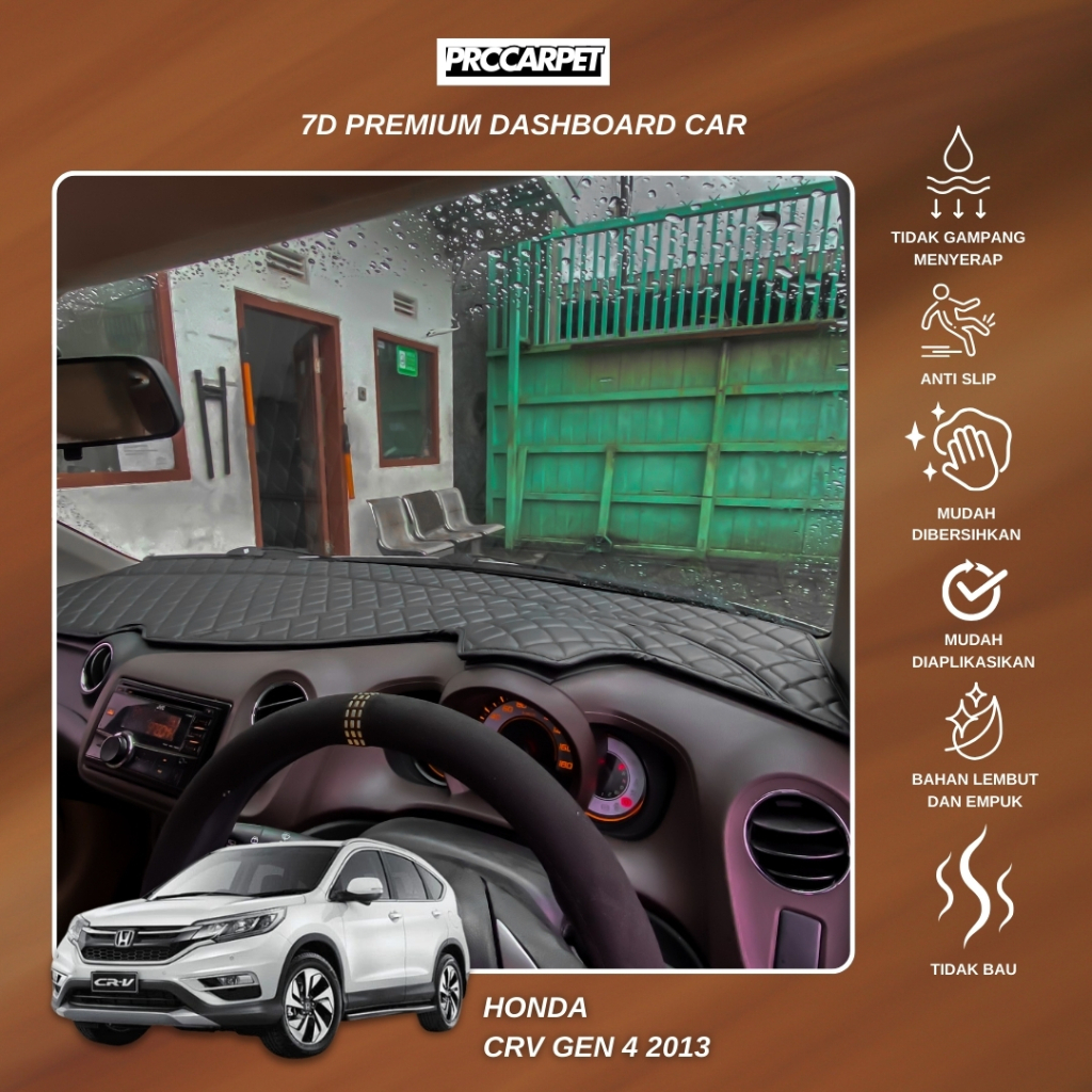 Karpet Dashboard HONDA CRV GEN 4 2013 Karpet Dashmat Mobil CRV GEN 4 2013 Cover Alas Dashboard Premi