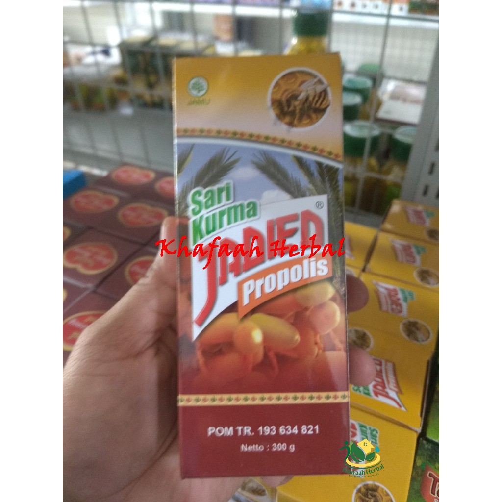 

SARI KURMA JADIED PROPOLIS NUTRISI HERBAL ALAMI