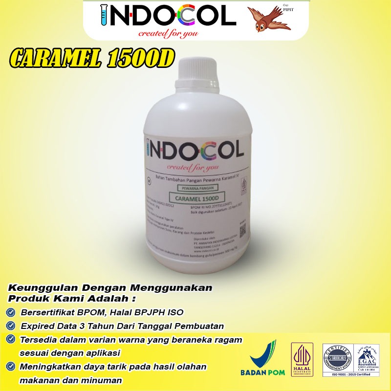 

CARAMEL SYRUP INDOCOL 1500D (1 KG)