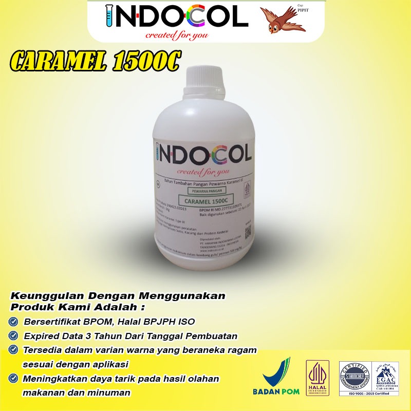 

CARAMEL SYRUP INDOCOL 1500C (1 KG)