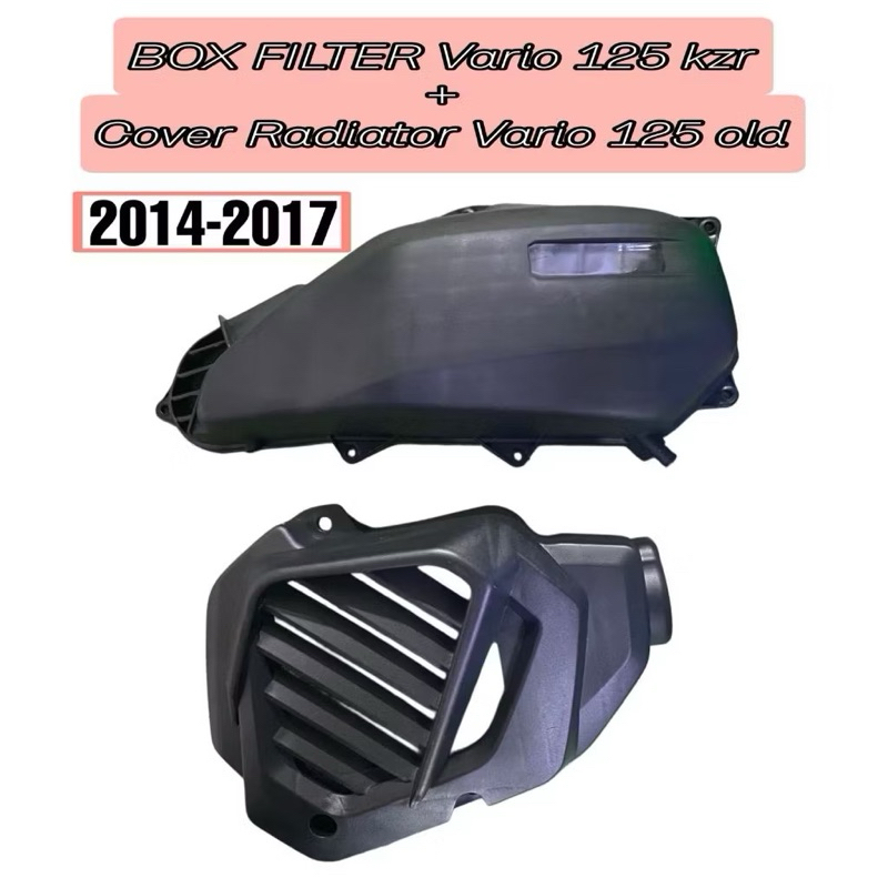 Tutup Box Filter Vario 125 Old kzr 2014-2017 Paket Cover Box Filter Vario 125 Old Paket Cover Radiat