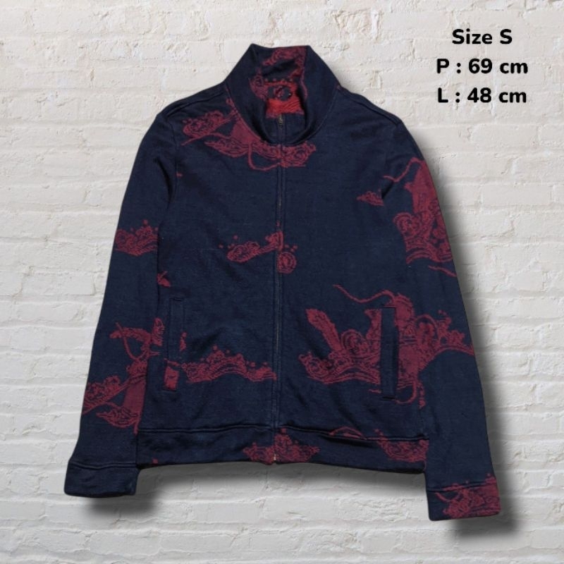 Sweater Knitwear Rajut Austere Japan Koromo Motif Sukajan Original Second Preloved #RJ60