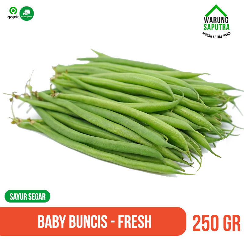 

Baby Buncis / Baby Green Beans Segar 250 g