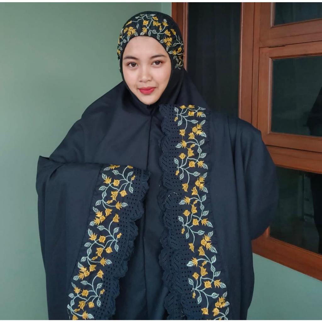 (COD) MUKENA DEWASA KHADIJAH BORDIR MANUAL