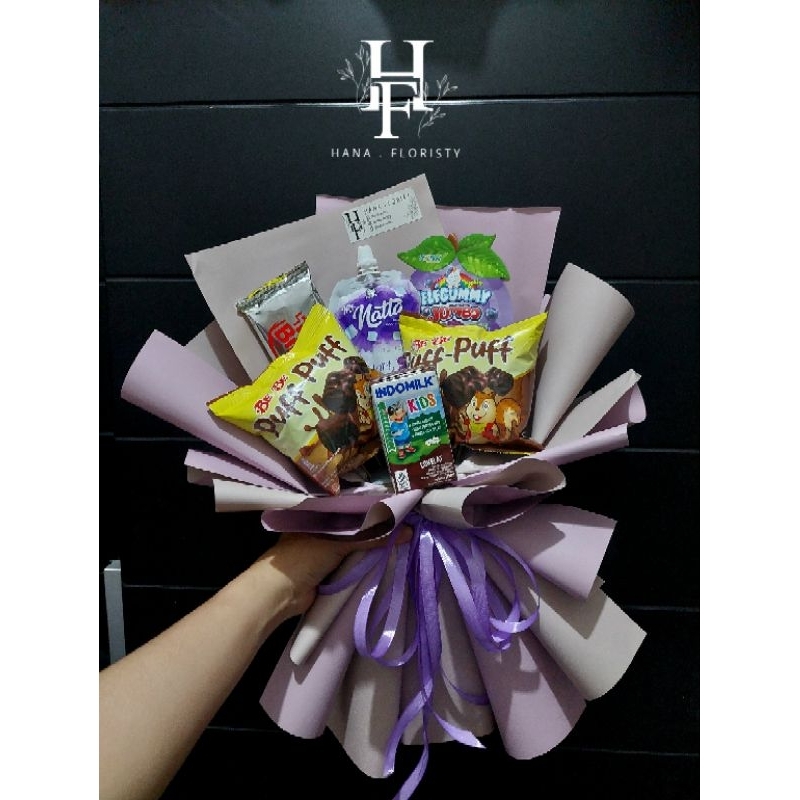 

Hana.Floristy - Buket Makanan Murah/Snack Bucket