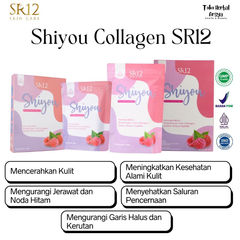 

SR12 Shiyou Collagen Minuman Collagen Pemutih Badan