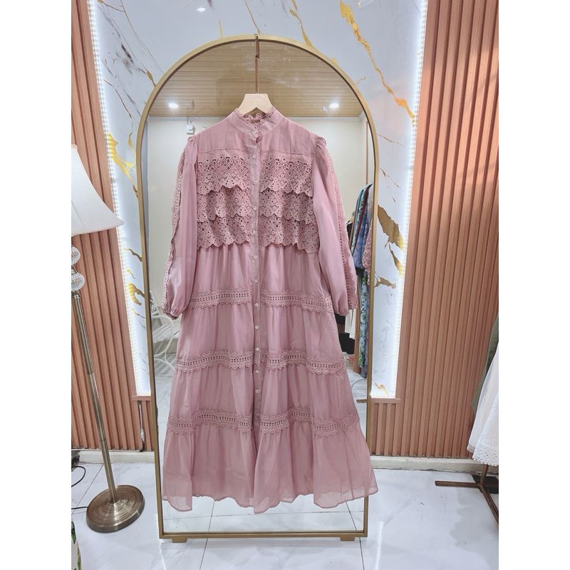 Dress Bordir Camelia Premium