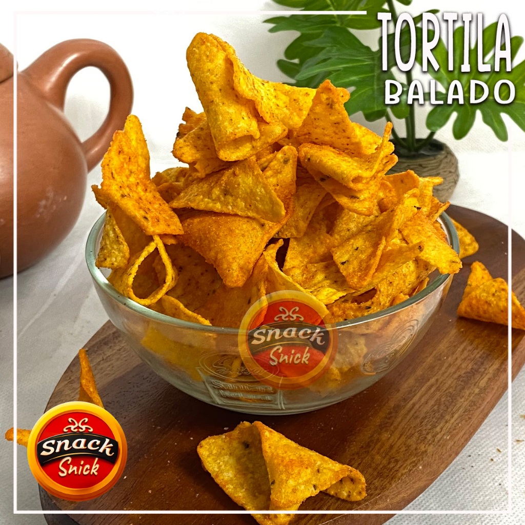 

TORTILLA Chips Barbeque 200 gr Keripik Jagung Tortila Barbeque Kripik Kebab