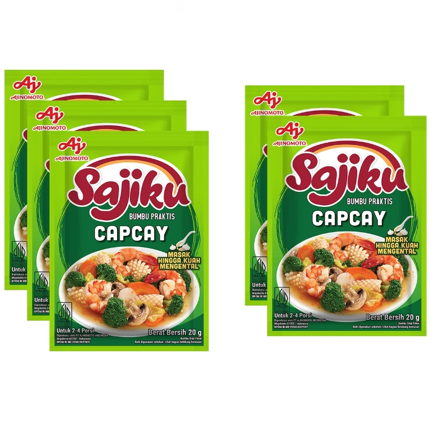 

Sajiku Bumbu Praktis Capcay 20g