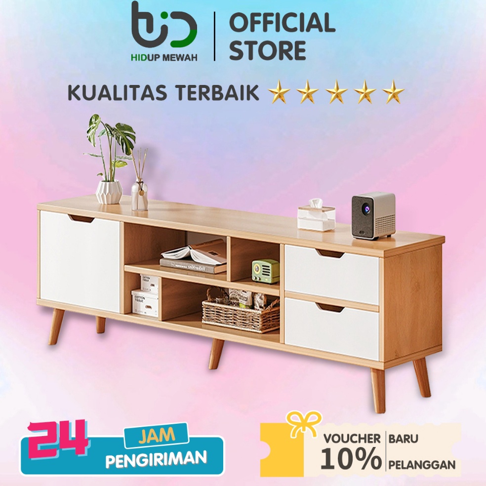 Terbaik Hidup Mewah Meja TV kayu TV Rak Tv Minimalis Bufet Tv Minimalis Kayu Modern Tv Rak