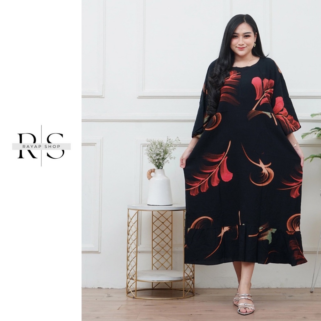 Daster Batik Pekalongan Jumbo Ld 140 Busui Lengan Pendek