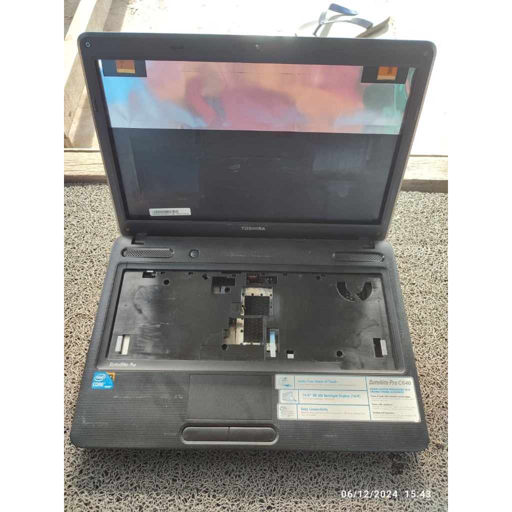 Casing Case Laptop Toshiba C640 C640D