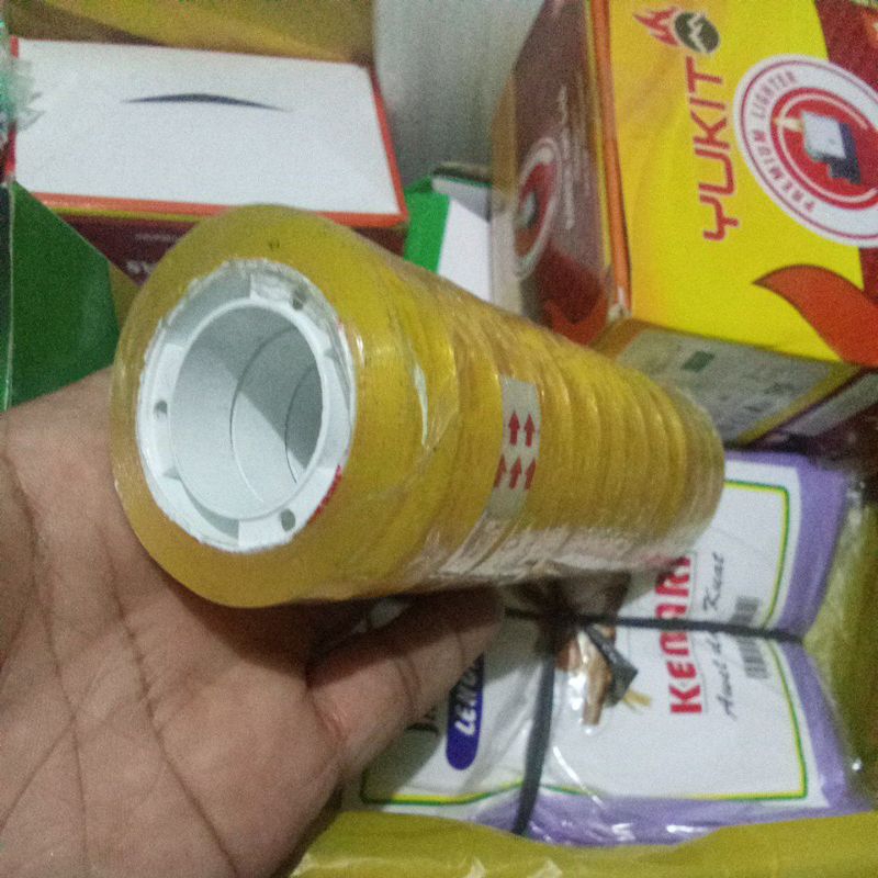 

isolasi bening tebal