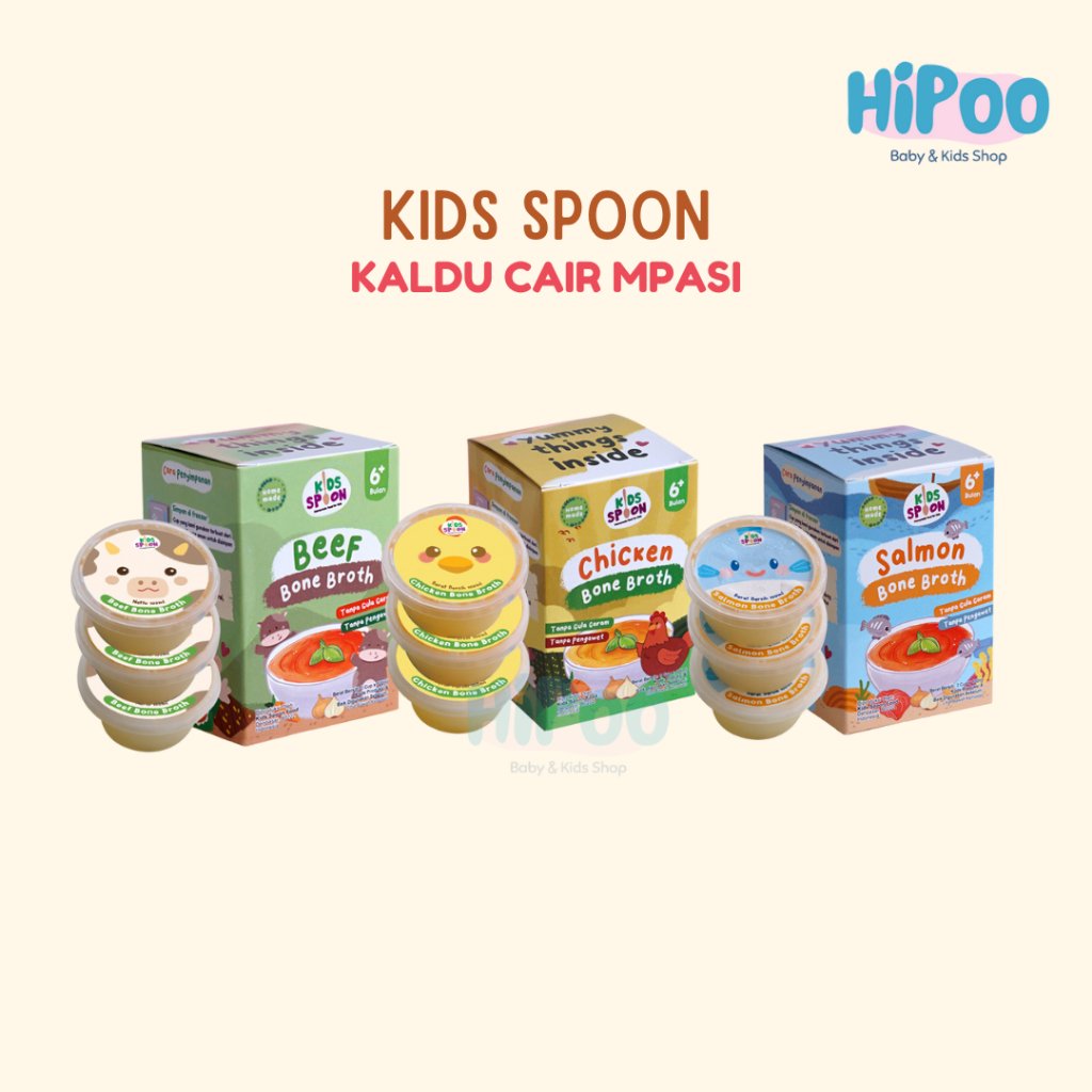 

Kids Spoon Kaldu Cair Mpasi | Bone Broth Untuk MpAsi Baby >6 Bulan Tanpa Gula Gara