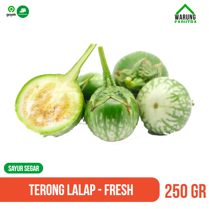 

Terong Lalap Hijau Segar 250 g