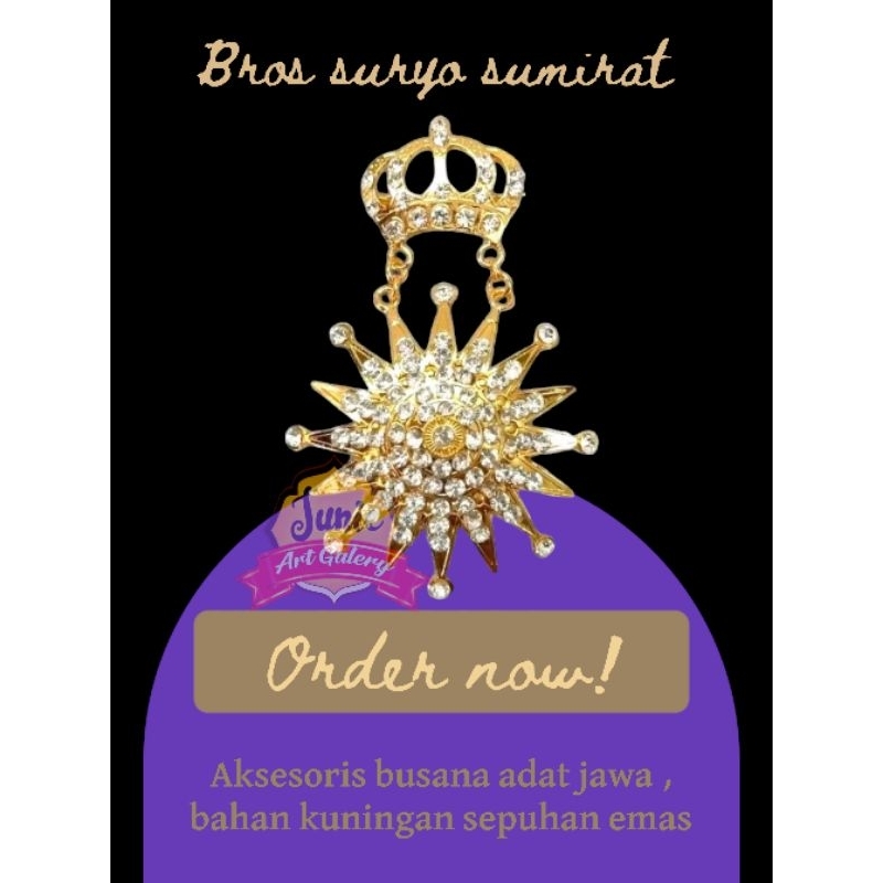 BROS BESKAP MODEL MATAHARI / BROS RAJA / BROS ENTIK / BROS KERATON / BROS MATAHARI SEPUH EMAS BATU P