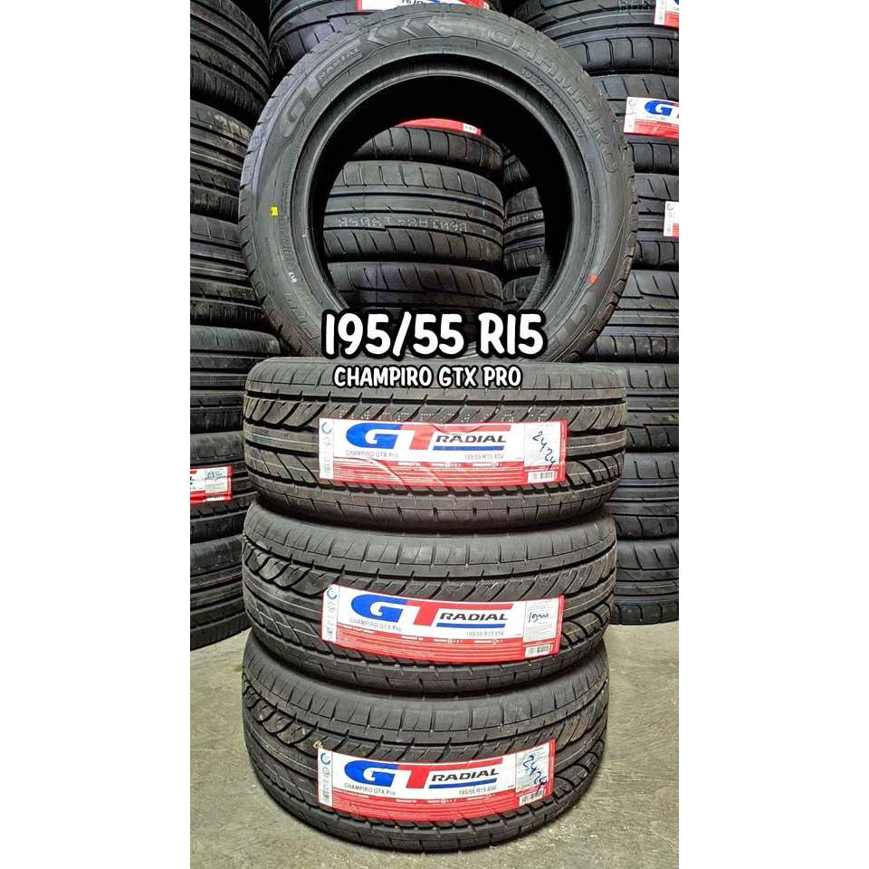 Ban GT Radial Champiro SX2 195 55 R15 Ban mobil murah ring 15 tubeles